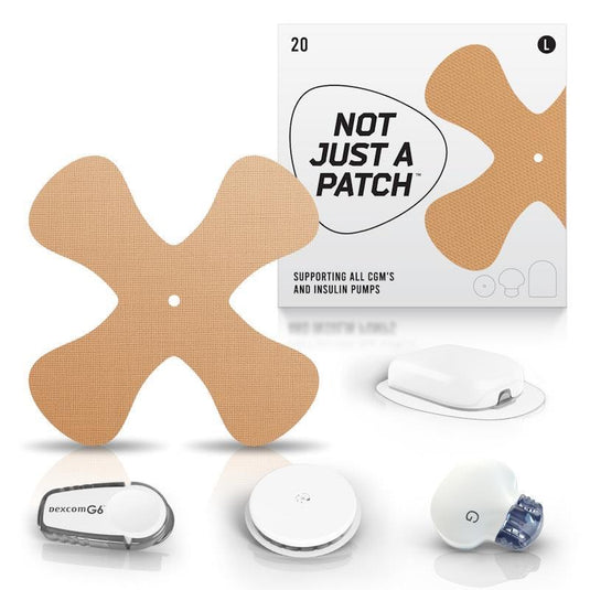 Not Just a Patch CGM Patches for Libre, Dexcom and Medtronic - X-Patch 20pk