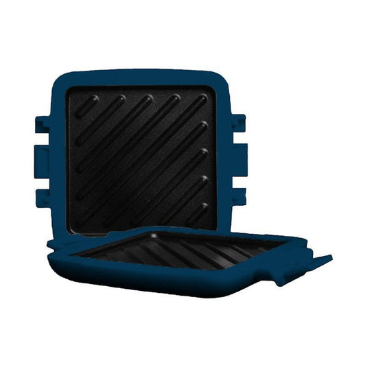 Laser Heatwave Tech Microwave Toastie Maker Navy Blue