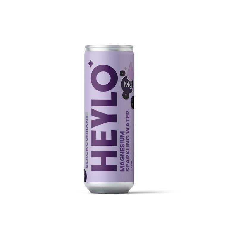 Load image into Gallery viewer, Heylo Magnesium Sparkling Water - Focus - Blackcurrant 24x300ml
