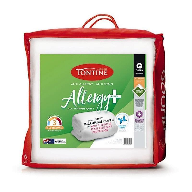 Load image into Gallery viewer, Tontine Allergy Plus All Season Quilt Queen Bed 210 x 210cm 1pc
