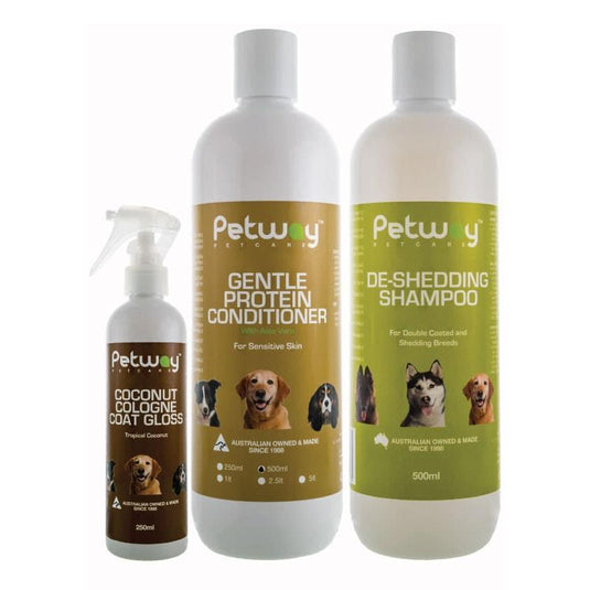 Petway Long Hair Care Dog Grooming Pack Bundle