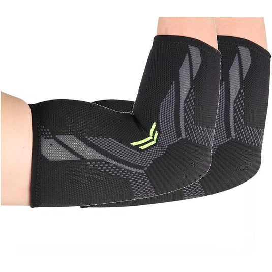 BodyAssist Contoured 4-Way Sports Elastic Elbow Support x 2 Bundle Medium
