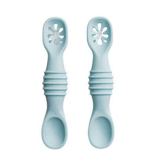 Starting Solids Australia Sticky Spoons Blue Lemonade