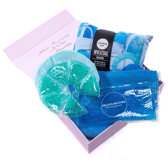 Relax and Recover Comfort Pack 2PINK2BLUE-BLUE