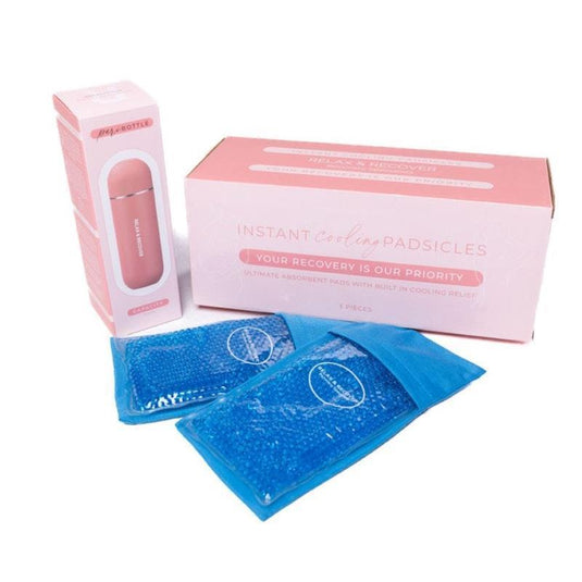 Relax and Recover Care For Down There Bundle Instant Cooling Pads