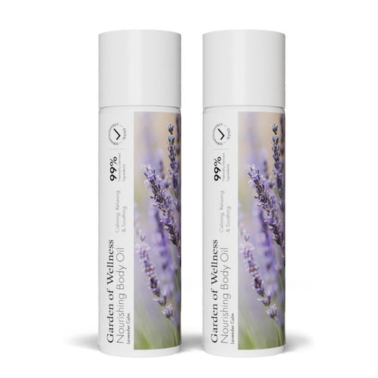 Garden of Wellness Nourishing Body Oil Lavender Calm 2Pack