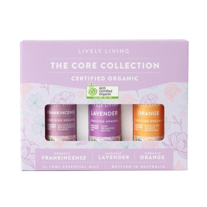 Load image into Gallery viewer, Lively Living The Core Collection Essential Oil Trio 1unit
