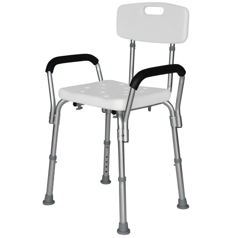 Load image into Gallery viewer, Equipmed Shower Chair Bath Seat White
