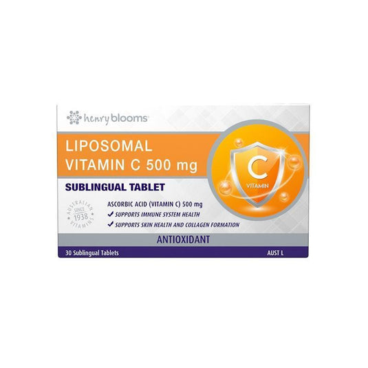 Henry Blooms Liposomal Vitamin C Sublingual Tablets 30s 1unit