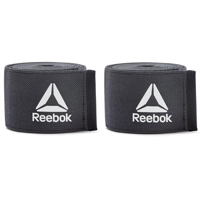 Load image into Gallery viewer, Reebok Knee Wraps - Black Black
