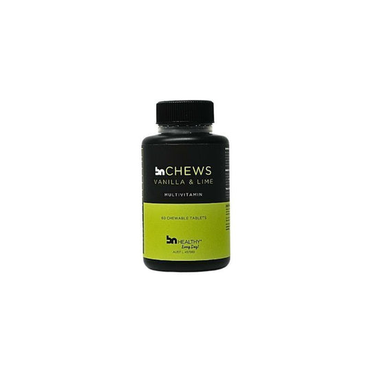 BN Healthy Chews Vanilla & Lime - Chewable Multivitamin 60 Tablets