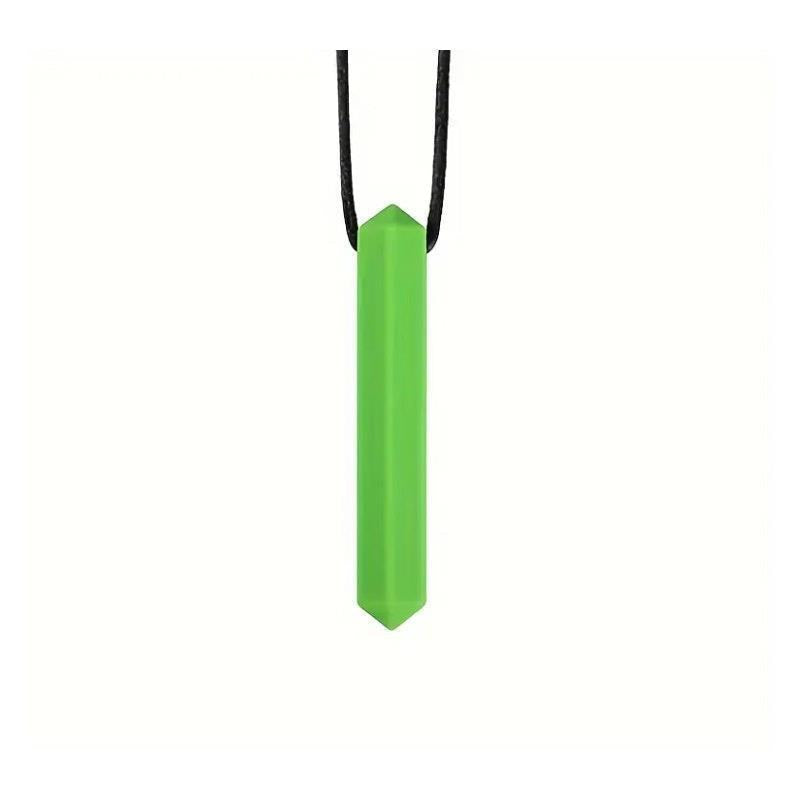 Load image into Gallery viewer, Sensory Safari Sensory Necklace Crystal Green
