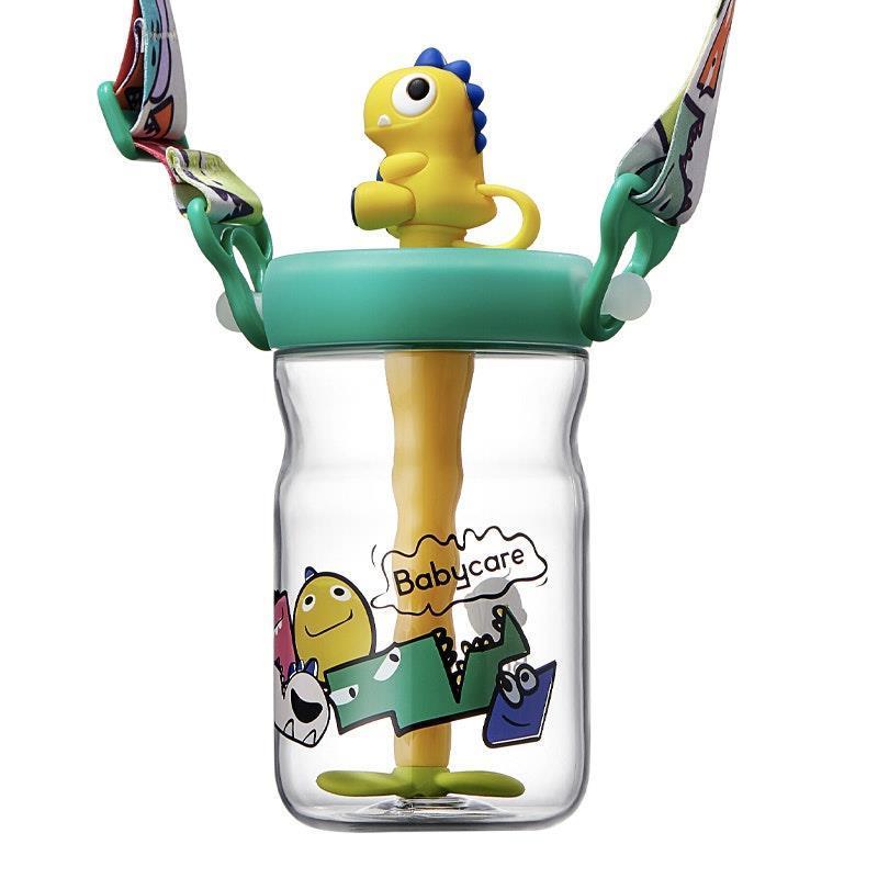 Load image into Gallery viewer, Bc Babycare T-REX TOBY Water Straw Cup Green
