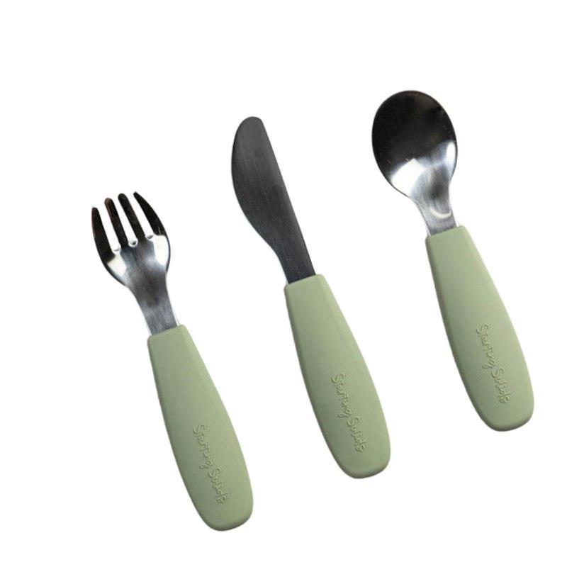 Load image into Gallery viewer, Starting Solids Australia Big Kid Silvie Set Sage

