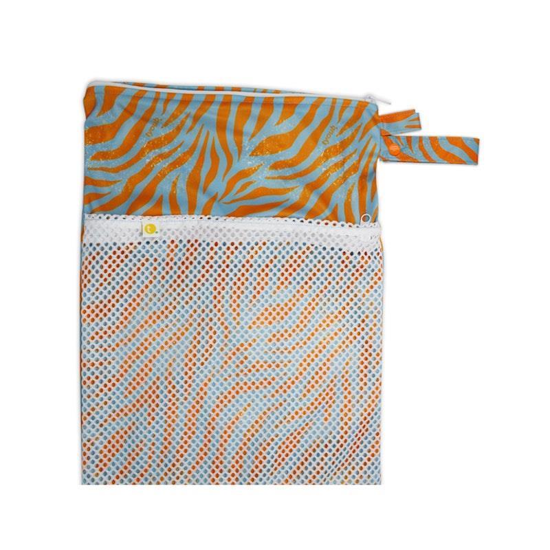 Load image into Gallery viewer, tyoub Big Wet Bag – Tiger Blue Orange One Size
