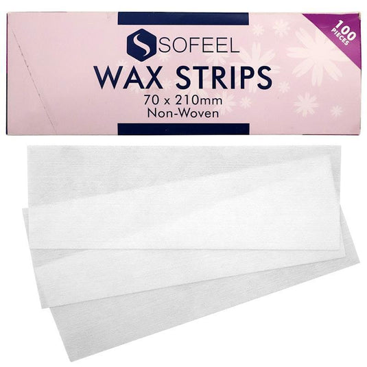 Sofeel Wax Strips Gentle Easy For Body and Legs 100 Pieces/Pack