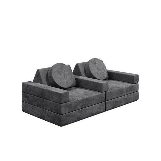 Loungey Mini 11 Piece Charcoal