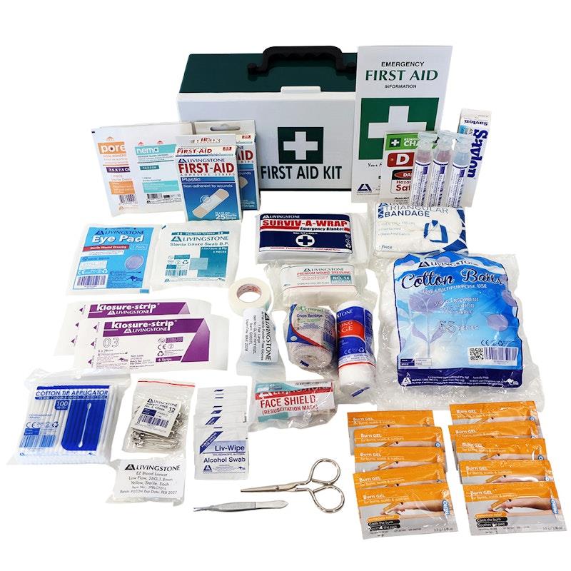 Load image into Gallery viewer, Livingstone Family First Aid Kit In Plastic Case Bundle
