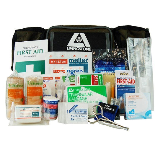 Livingstone Personal Sports First Aid Kit Complete Set In Bum Bag Bundle