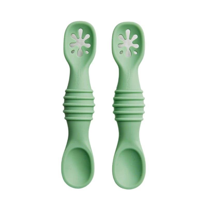 Load image into Gallery viewer, Starting Solids Australia Sticky Spoons Mint Crisp
