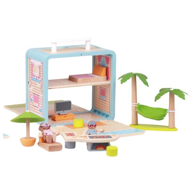 Load image into Gallery viewer, Riababy Wooden Beach House 1Unit
