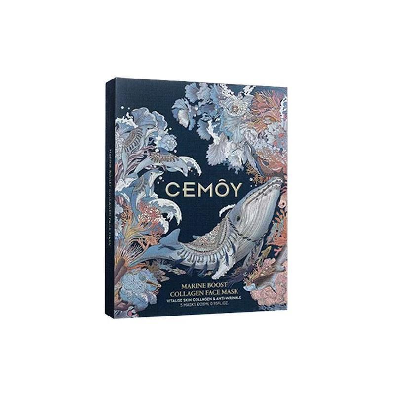 Load image into Gallery viewer, CEMOY Marine Boost Collagen Face Mask 5 Sheets
