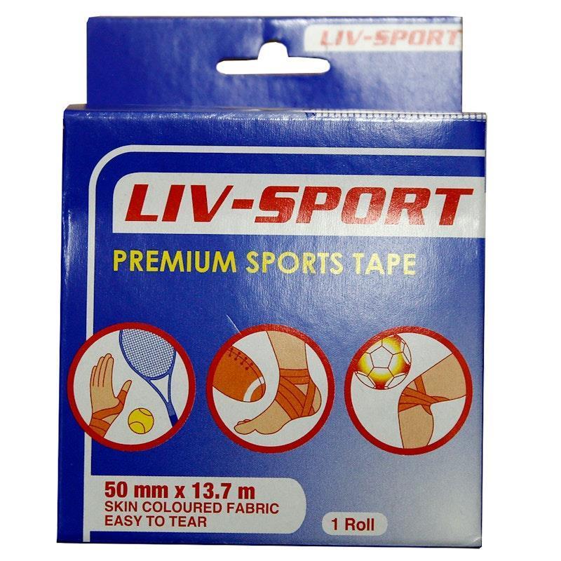 Load image into Gallery viewer, Livingstone Liv-Sport Premium Rigid Strapping Sports Tape  50mm x 13.7m 1Pack
