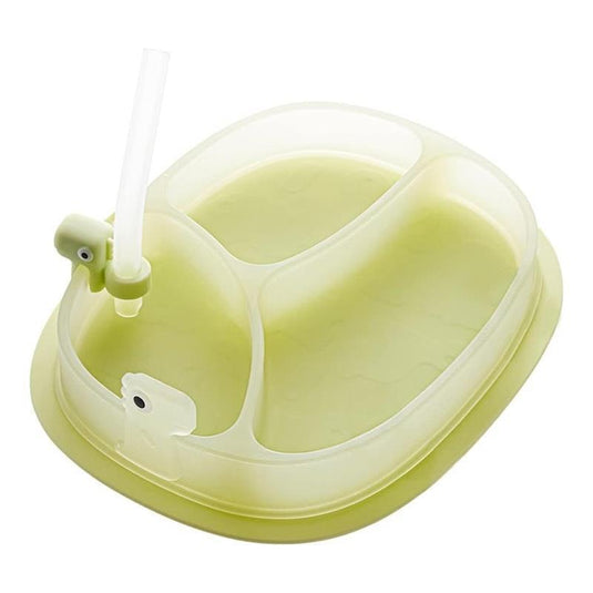 Bc Babycare Silicone Suction Plate Lime Green