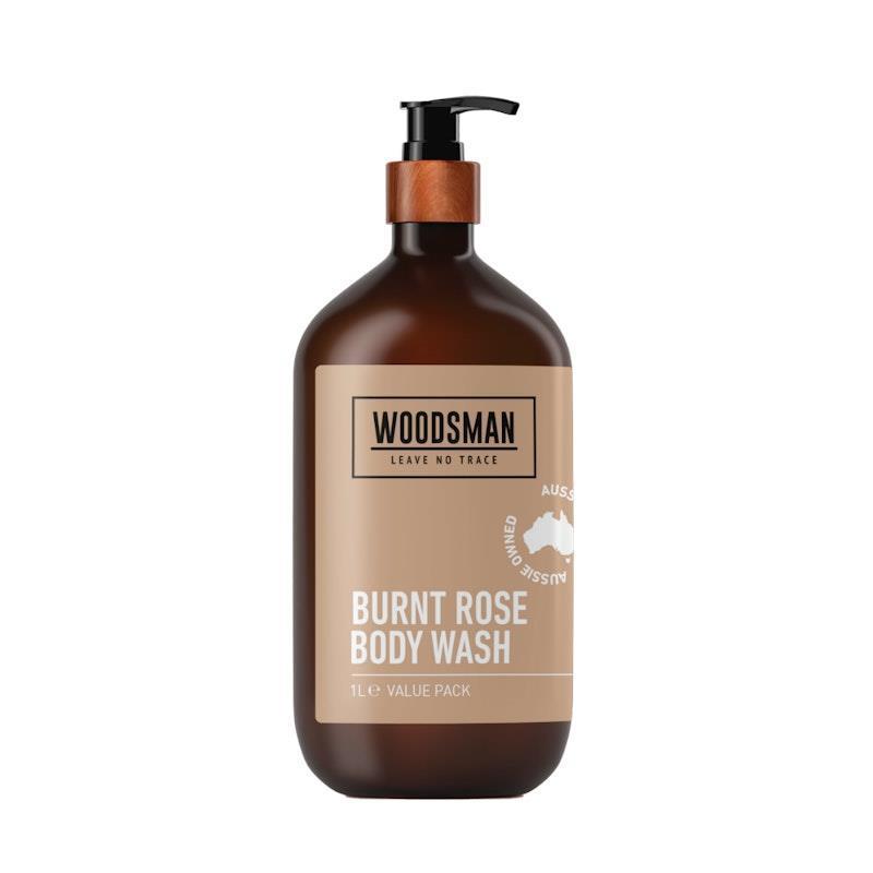 Load image into Gallery viewer, Woodsman Burnt Rose Body Wash 1 Litre
