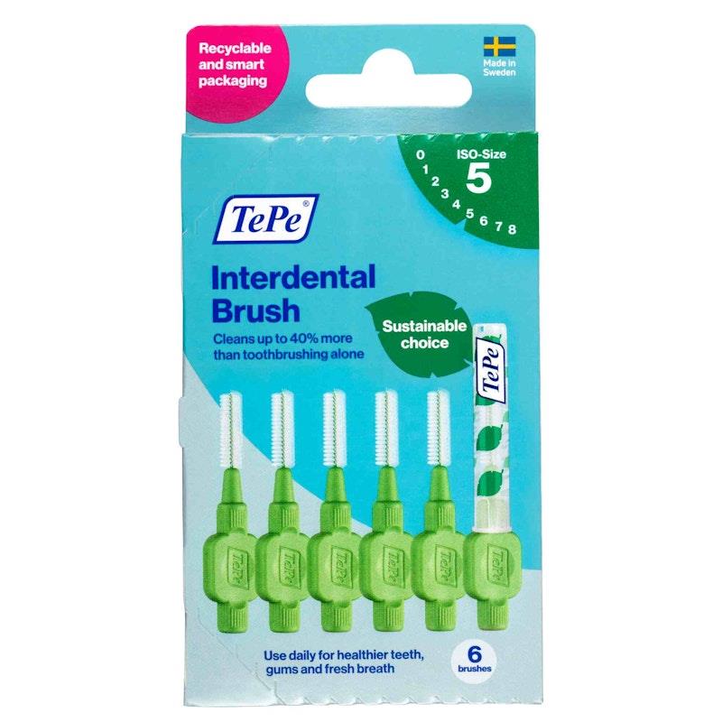 Load image into Gallery viewer, TePe Interdental Brushes - Original Green-Size 5
