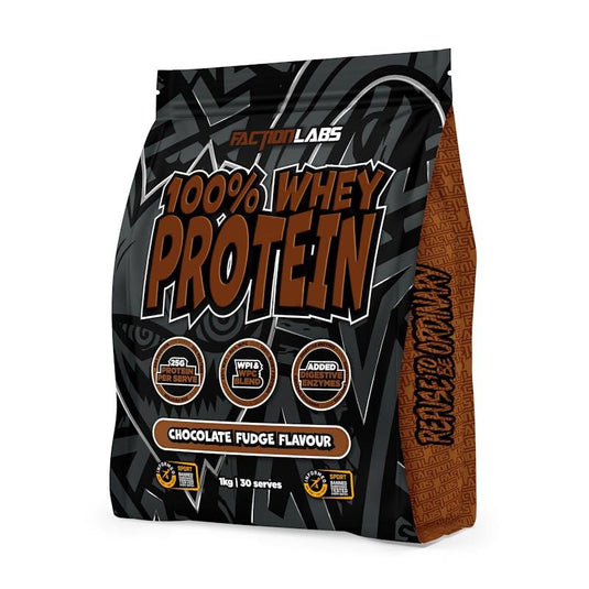 Faction Labs 100% Whey Protein - 30 serves Chocolate Fudge