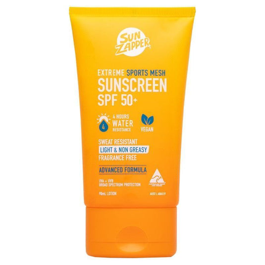 SUN ZAPPER Extreme Sports Mesh Sunscreen SPF 50+ 90ml