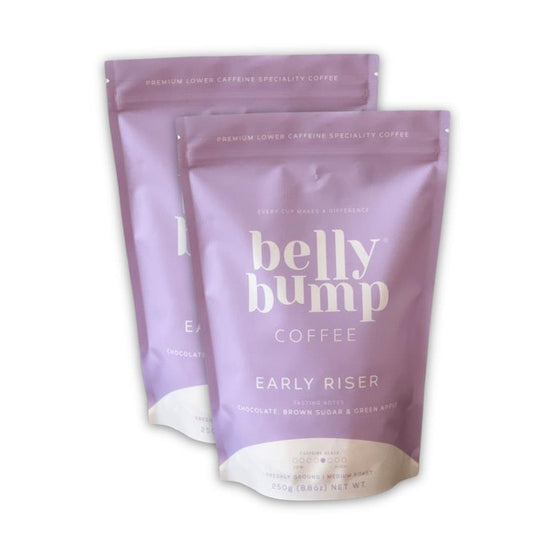 BellyBump Coffee Early Riser Ground Coffee 2 x 250g