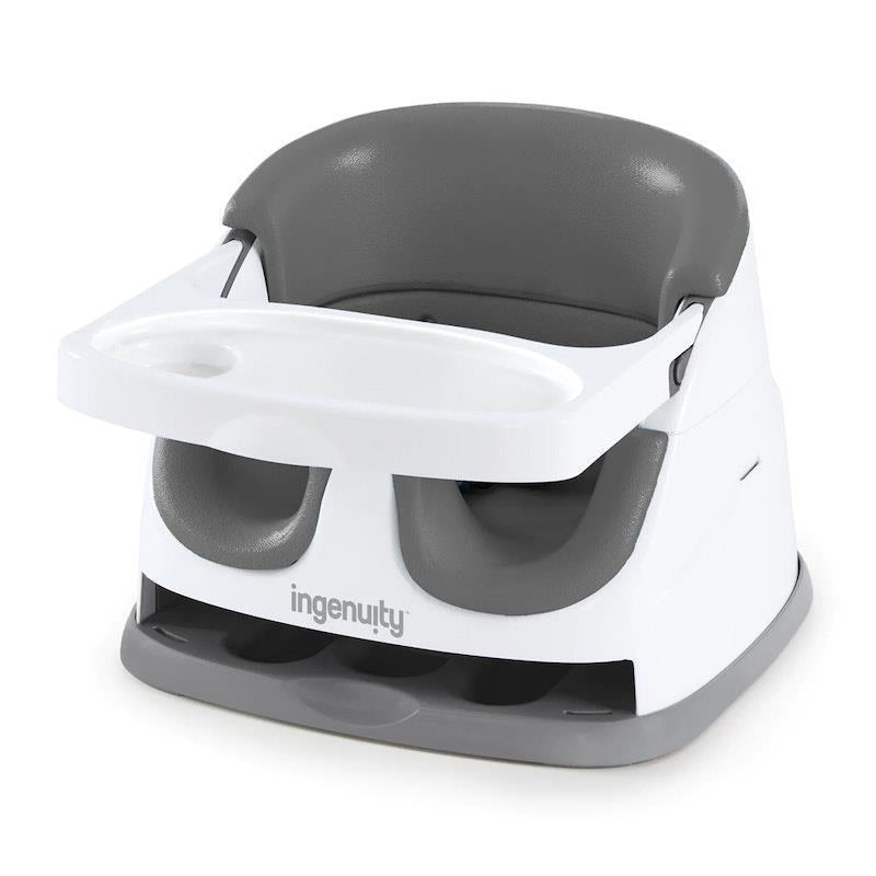 Load image into Gallery viewer, Ingenuity Baby Base 2 In 1 Baby Seat High Chair 6-36m Slate 1pc
