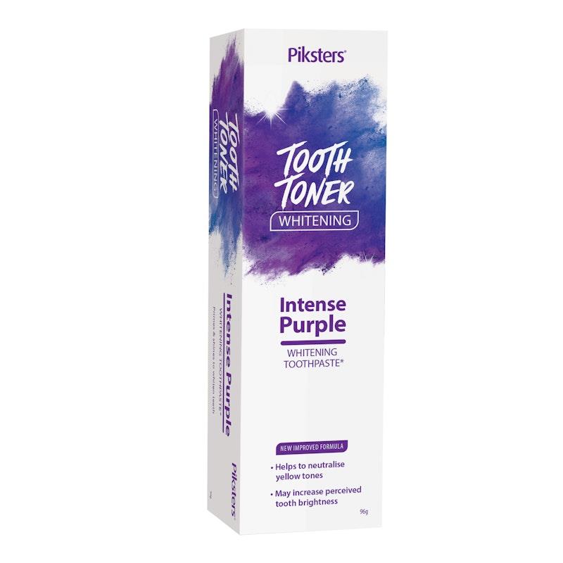 Load image into Gallery viewer, Piksters Tooth Toner Whitening Toothpaste Intense Purple 96g
