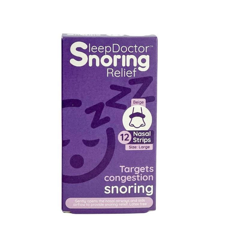 Load image into Gallery viewer, Sleep Doctor Nasal Strips Large 12 Strips
