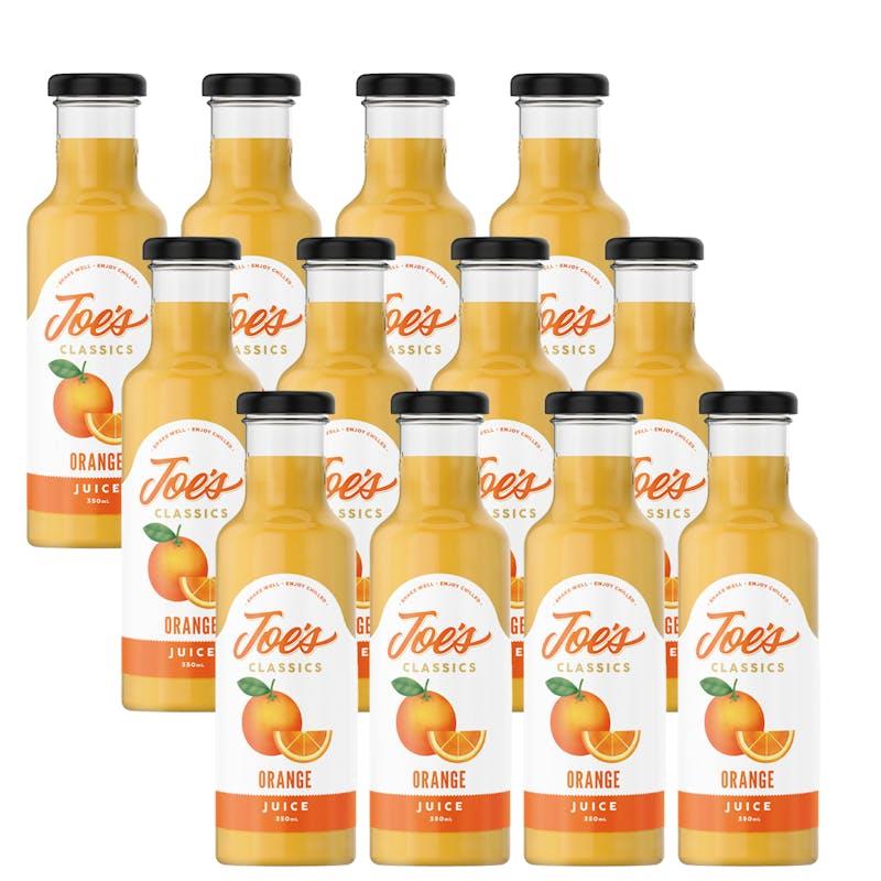Load image into Gallery viewer, Joe's Classics 350mL Orange Juice 12Pack
