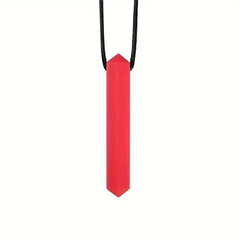Load image into Gallery viewer, Sensory Safari Sensory Necklace Crystal Red
