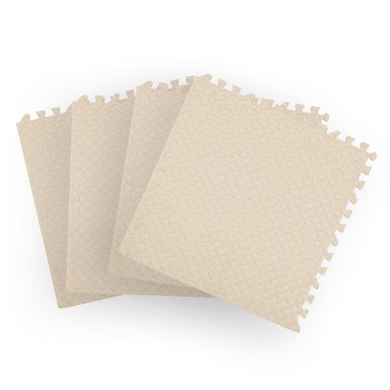 Load image into Gallery viewer, BoPeep EVA Foam Kids Play Mat Floor Baby Crawling Interlocking Waterproof White 4Pack

