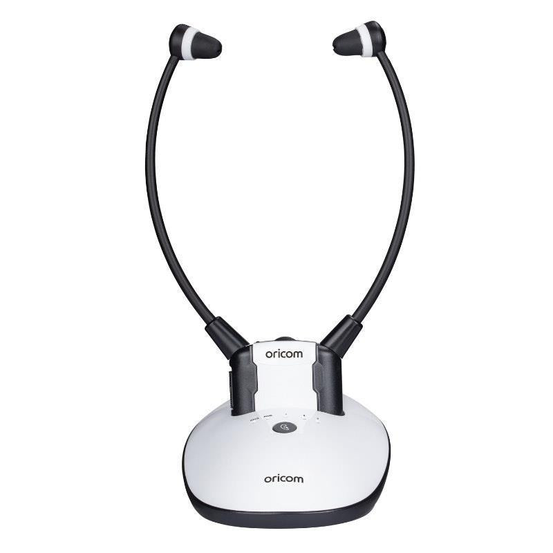 Load image into Gallery viewer, Oricom TV7400 Amplified Wireless Headset with Fast Charging Cradle 1pc
