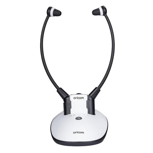 Oricom TV7400 Amplified Wireless Headset with Fast Charging Cradle 1pc