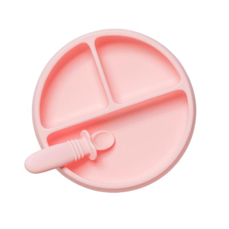 Load image into Gallery viewer, Starting Solids Australia Suckie Scoop Divided Plate Fairy Floss
