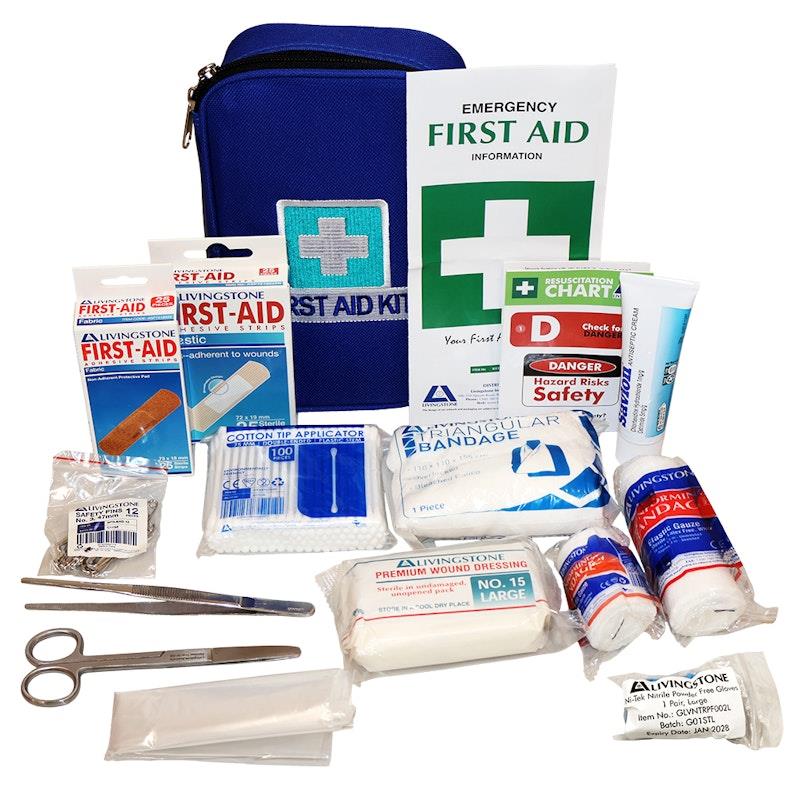 Load image into Gallery viewer, Livingstone First Aid Complete Kits Class B in Cloth Pouch
