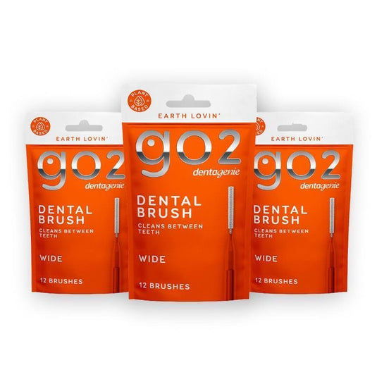 Dentagenie Dental Brush Wide 12 x 3 Multipack