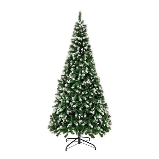 Tinseltown Christmas Tree 1.8M Xmas Trees Snowy Decorations Green 800 Tips 6 Feet