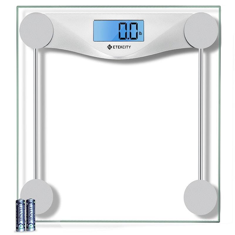Load image into Gallery viewer, Etekcity Digital Body Weight Bathroom Scale - Silver 1pc
