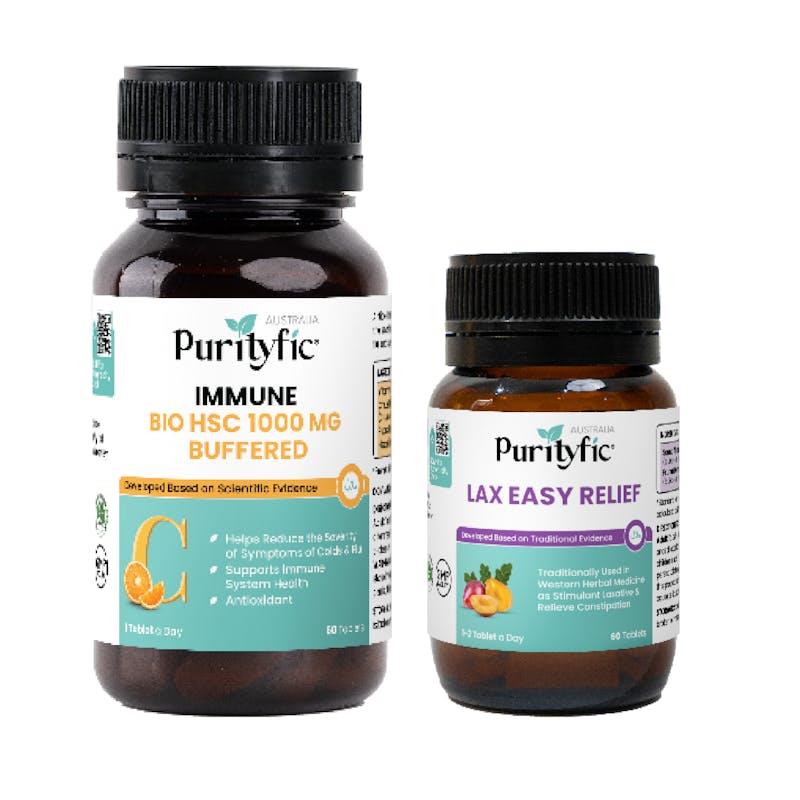 Load image into Gallery viewer, PURITYFIC Digestive &amp; Immunity Support (2 Bottles) Bundle
