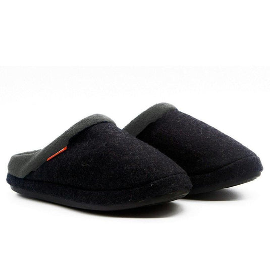 Archline Slippers Slip-On Arch Support Comfort Charcoal Marl Size 45