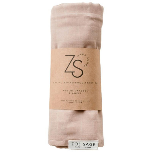 Zoe Sage Organic Muslin Swaddle Wrap Sunset 1pc