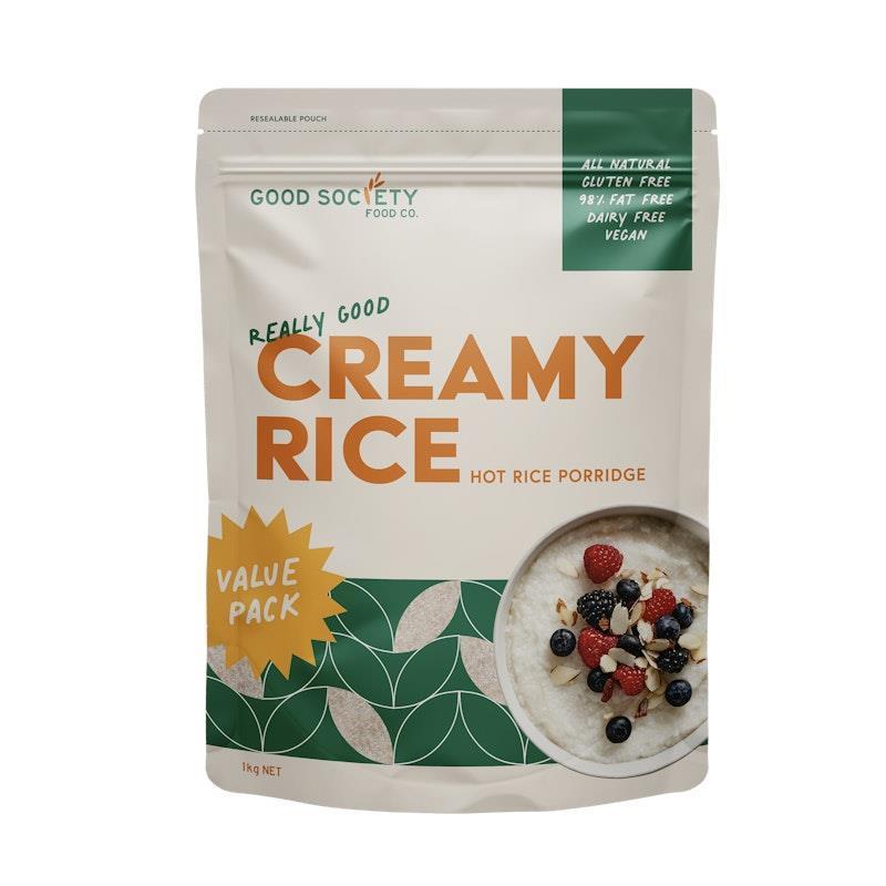 Load image into Gallery viewer, Good Society Food Co. Creamy Rice - Unflavoured 1Kg
